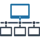 Free Computer Network Lan Network Icon