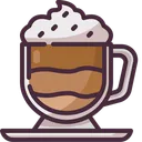 Free Con Panna Beverage Irish Coffee Icon