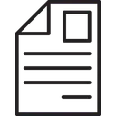 Free Contract Document Note Icon