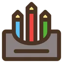 Free Crayon Pencil Color Icon