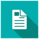 Free Cv File Page Icon