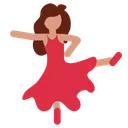 Free Dancing Medium Dark Icon