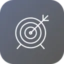 Free Dart Board Target Icon