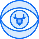 Free Deer Vision Deer Eye Deer Icon