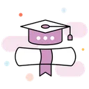 Free Certificate Diploma Degree Icon