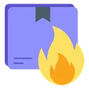 Free Delivery Burn  Icon