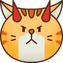 Free Demon Emoticon Cat アイコン