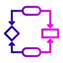 Free Design Algorithmen Flussdiagramm Symbol