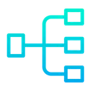 Free Organigramme Diagramme Dactivite Structure Icône