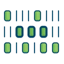 Free Digital Binary Encryption Icon