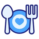 Free Dinner Dish Wedding Icon