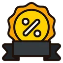 Free Discount Label  Icon