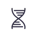 Free DNA Ciencia Biometria Ícone