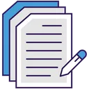 Free Paperwork Documents Documentation Icon