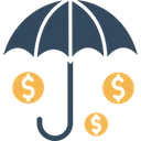 Free Dollar Protection Dollar Insurance Finance Icon