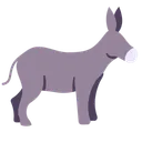 Free Flat Donkey Icon