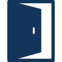 Free Close Door Exit Icon