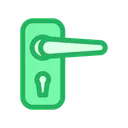 Free Door Knob Household Icon