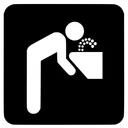 Free Drink Drinking Fountain Icon