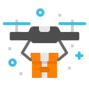 Free Drone Logistica Compras Icono