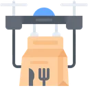 Free Drone Shipment  Icon