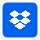 Free Dropbox Cloud Storage Icon