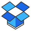 Free Dropbox Social Media Icon