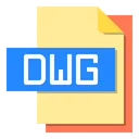 Free Dwg File File Type Icône