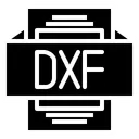 Free Dxf、ファイル、タイプ アイコン