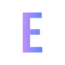 Free E Icon