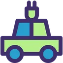 Free Ecofriendly Car Nature Environment Icon