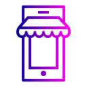 Free 전자상거래 쇼핑 모바일 아이콘