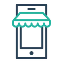 Free 전자상거래 쇼핑 모바일 아이콘