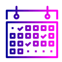 Free Ereignis Verarbeitung Kalender Symbol