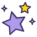 Free Nuevo Estrella Estrellas Icono