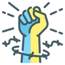 Free Fight Activism Freedom Icon