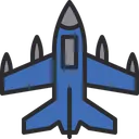 Free Fighter Jet Fighter Plane Jet Icon