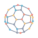 Free フラーレン、炭素、分子 アイコン