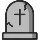 Free Funeral Muerte Lapida Icono