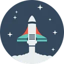 Free Galaxy Spaceship Universe Icon