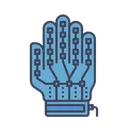 Free Gaming Controller Glove Icon