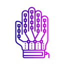 Free Gaming Controller Glove Icon