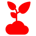 Free Gardening Plant Growth Icon