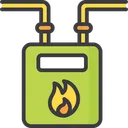 Free Gas Pipeline Gas Bill Gas Invoice Icon