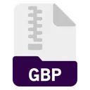 Free Gbp File Document Icon