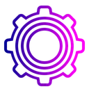 Free Gear Configuration Setting Icon