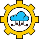 Free Gestion De La Nube Nube Computacion En La Nube Icono