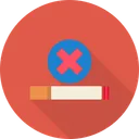 Free Quit Smoking Crushed Cigarette Icon