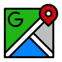 Free Mapas de Google  Icono