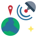 Free Gps Position Coordinates Icon